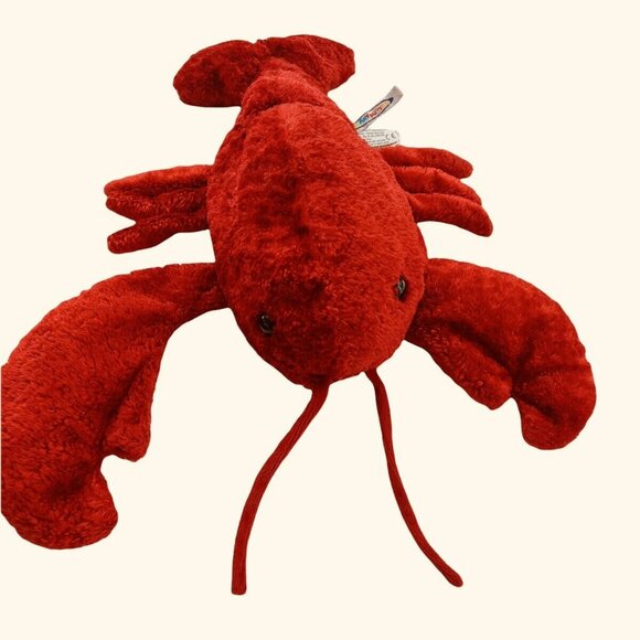Mary Meyer Flip Flops Lobster Plush Seriously Relaxed Velvety Stuffed Animal 16” - Picture 1 of 7